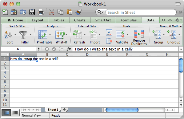 consolidate worksheets in excel for mac